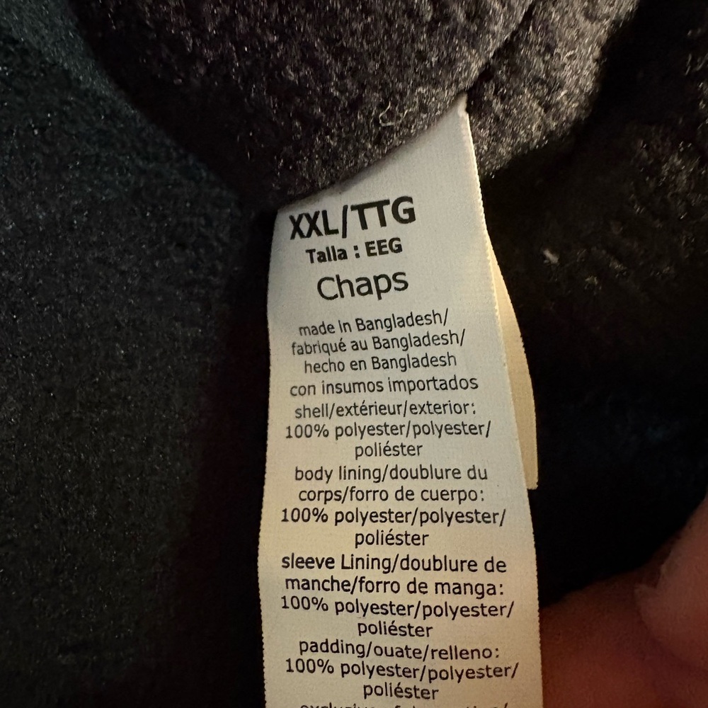 Chaps Navy Lightweight Jacket - image 8